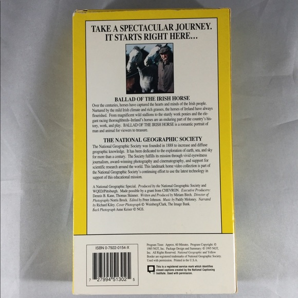 Vintage National Geographic VHS Tapes - Picture 5 of 8